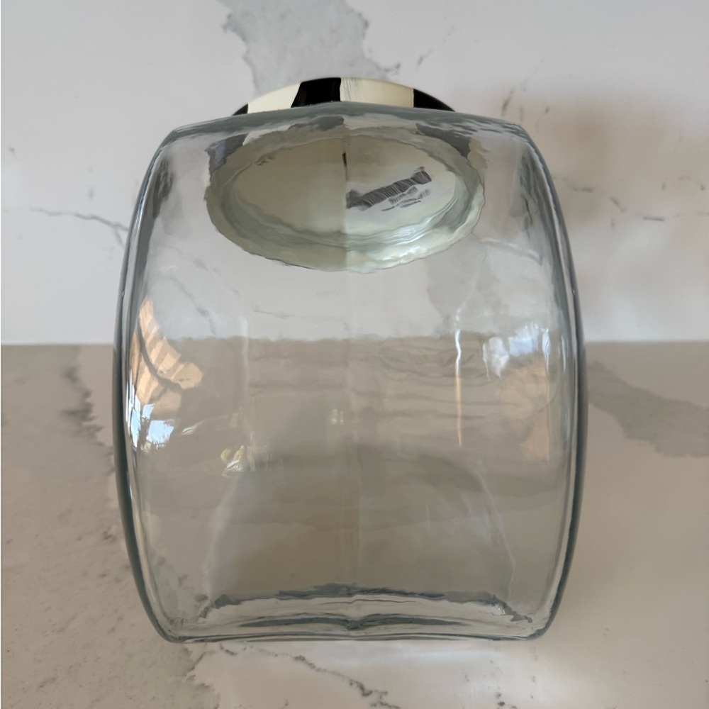 Mackenzie Childs Courtly Check Cookie Jar. - Picture 4 of 10